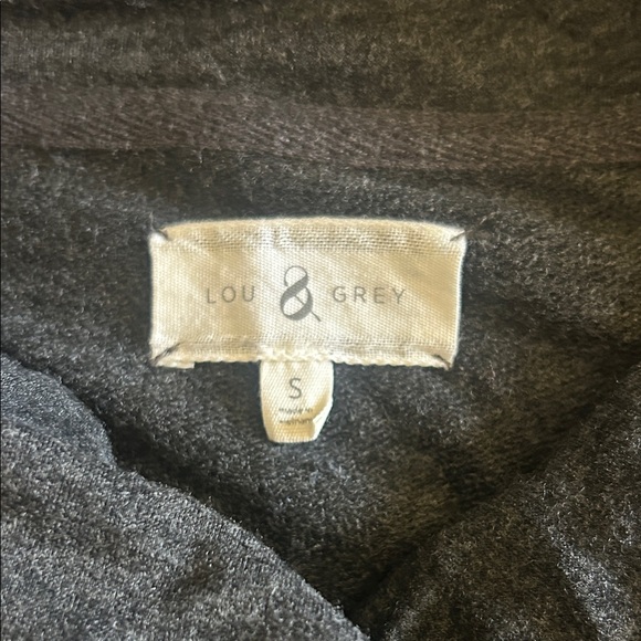 Lou & Grey Charcoal Cowl Neck Sweater - Picture 2 of 3